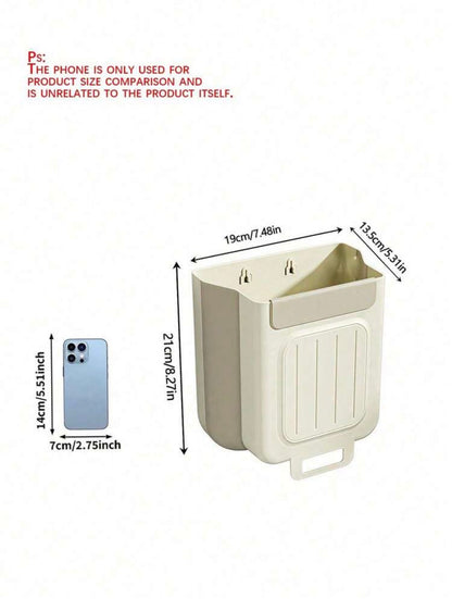 Large Capacity Kitchen Folding Garbage Bin