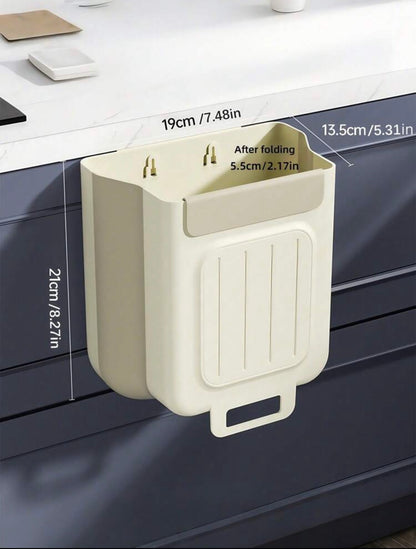 Large Capacity Kitchen Folding Garbage Bin