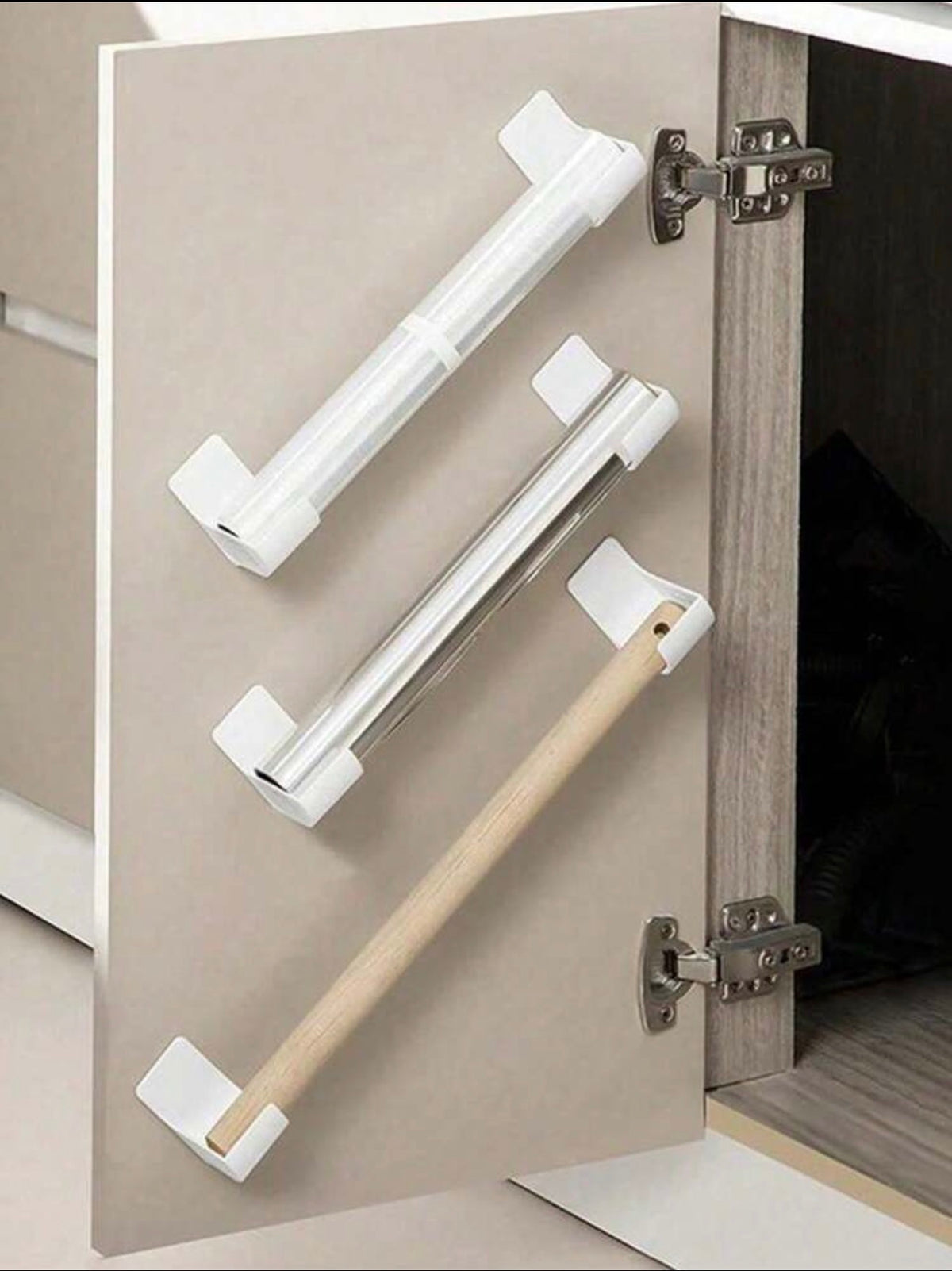 4pcs Trash Bag Storage Rack, Wall-Mounted Trash Bag