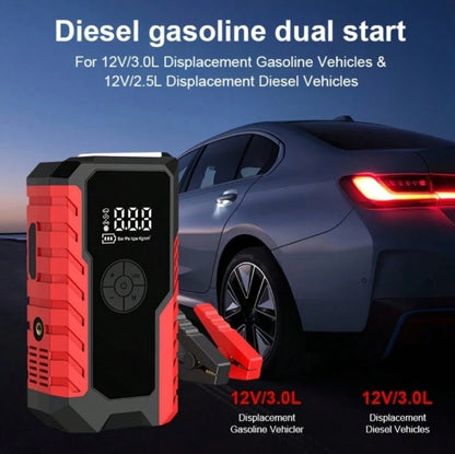Portable Car Jump Starter With Air Compressor, 150 PSI Car Tire Inflator, 5000A