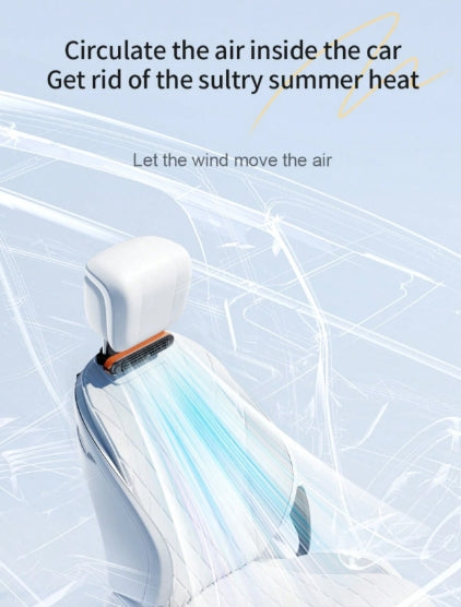 USB Powered Portable Car Seat Cooling Fan