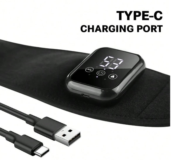 Hailicare 3-Mode Vibration & 3-Level Heating Wrist Massager Support, Relieves Mouse Fatigue, Ambidextrous