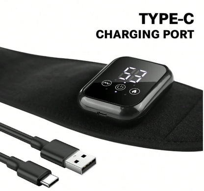 Hailicare 3-Mode Vibration & 3-Level Heating Wrist Massager Support, Relieves Mouse Fatigue, Ambidextrous