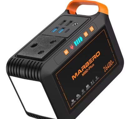 🔋⚡ MARBERO Portable Power Station with Solar Panel ⚡🔋