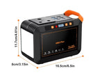 MARBERO Portable Power Station with Solar Panel