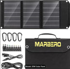 MARBERO Portable Power Station with Solar Panel