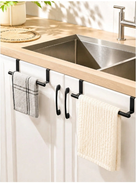 No-Drill Cabinet Towel Rack