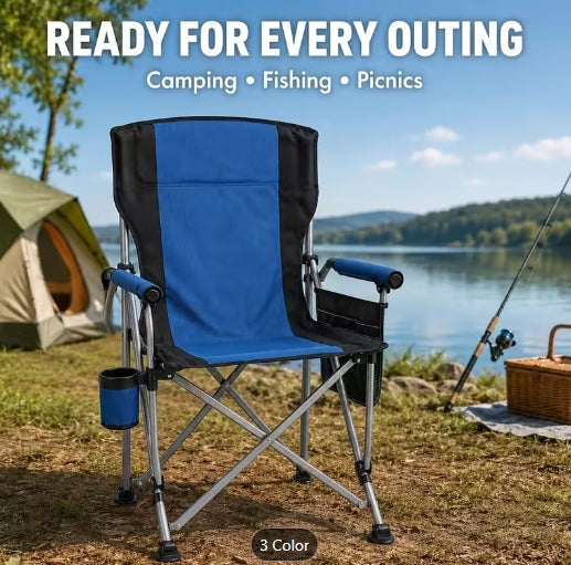 Oversized Folding Camping Chair 181 KG !!!