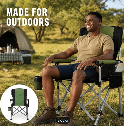 Oversized Folding Camping Chair 181 KG !!!