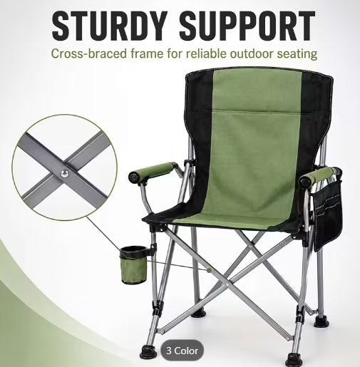 Oversized Folding Camping Chair 181 KG !!!