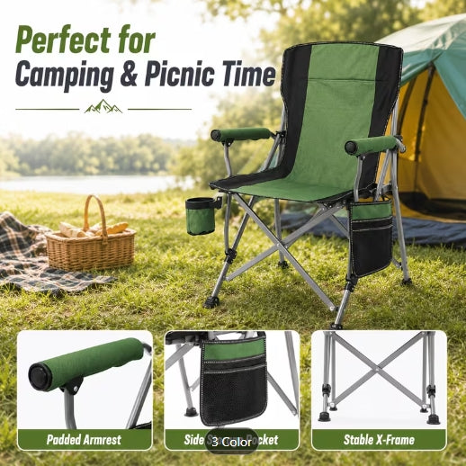 Oversized Folding Camping Chair 181 KG !!!
