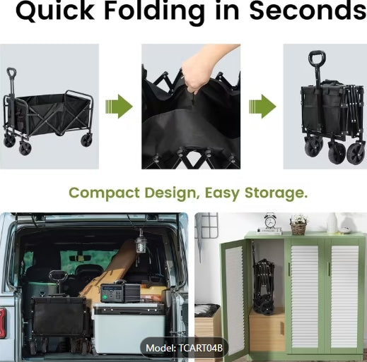 Heavy-Duty Folding Trolley