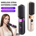 Multifunctional Straightening Comb And Curling Iron