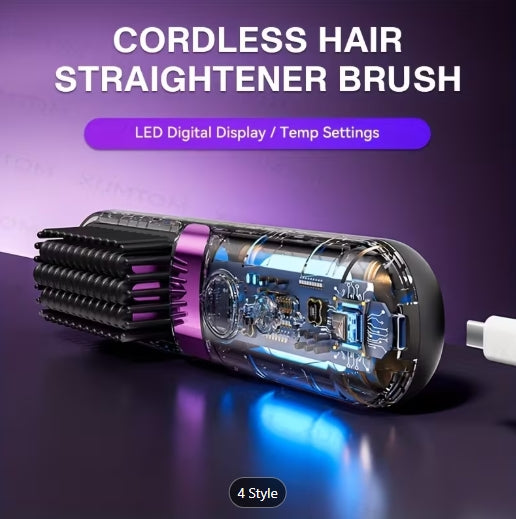 Multifunctional Straightening Comb And Curling Iron