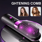 Multifunctional Straightening Comb And Curling Iron