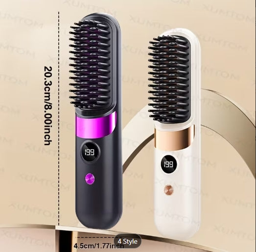 Multifunctional Straightening Comb And Curling Iron