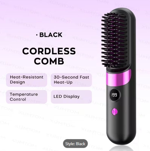 Multifunctional Straightening Comb And Curling Iron