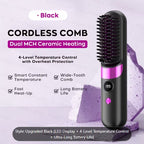 Multifunctional Straightening Comb And Curling Iron