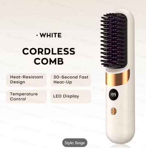 Multifunctional Straightening Comb And Curling Iron