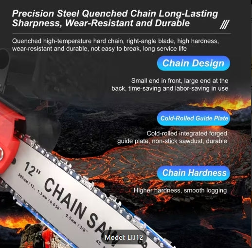 12-Inch Brushless Chainsaw