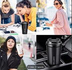 Stainless Steel Insulated Coffee Cup Portable Leak-Proof Travel Mug