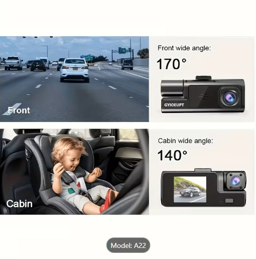 Dual Lens Dash Camera