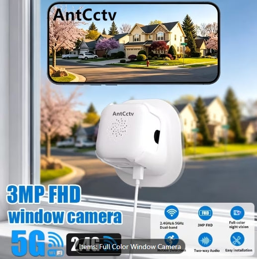 Full Color Window Security Camera