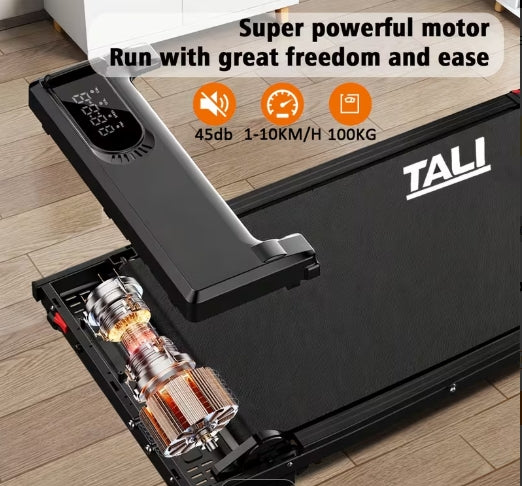 Walking Pad Folding Treadmill with Handle Bar