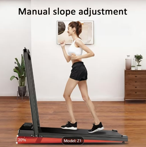 Walking Pad Folding Treadmill with Handle Bar