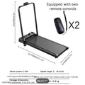 Walking Pad Folding Treadmill with Handle Bar