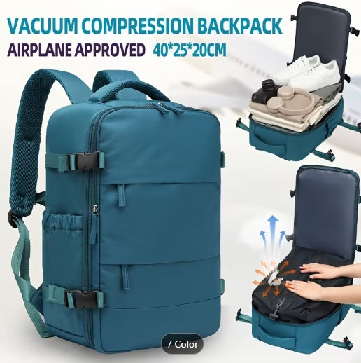 Vacuum Compression Travel Backpack