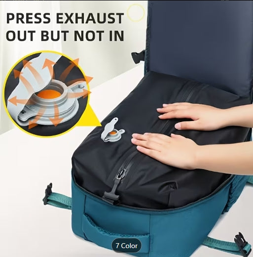 Vacuum Compression Travel Backpack