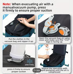 Vacuum Compression Travel Backpack