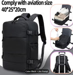 Vacuum Compression Travel Backpack