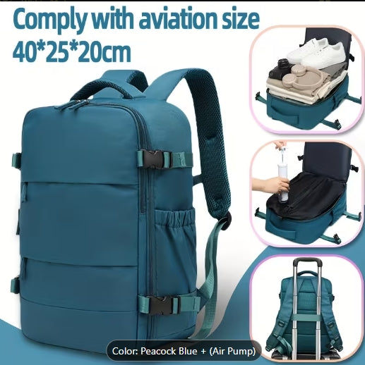 Vacuum Compression Travel Backpack