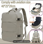 Vacuum Compression Travel Backpack