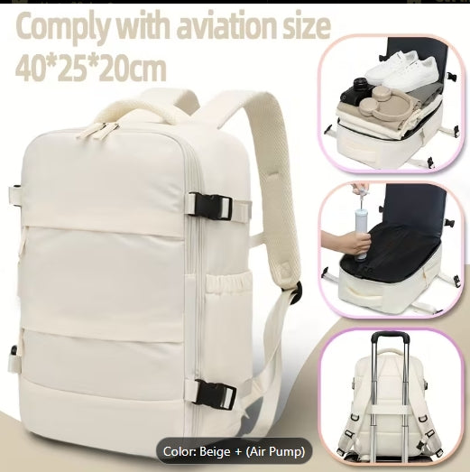 Vacuum Compression Travel Backpack