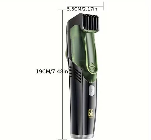 Professional Vacuum Hair Clipper & Beard Trimmer