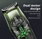 Professional Vacuum Hair Clipper & Beard Trimmer