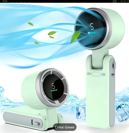 Compact Turbo Handheld Fan