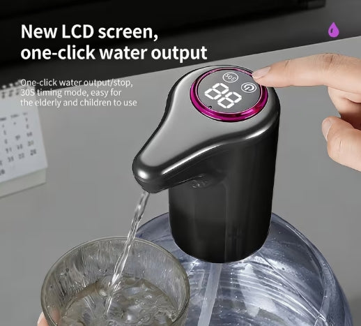 Automatic USB Rechargeable Water Bottle Pump