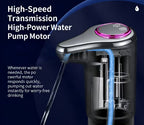 Automatic USB Rechargeable Water Bottle Pump