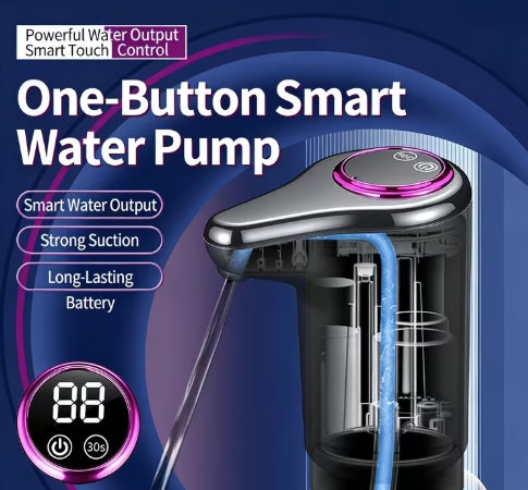Automatic USB Rechargeable Water Bottle Pump
