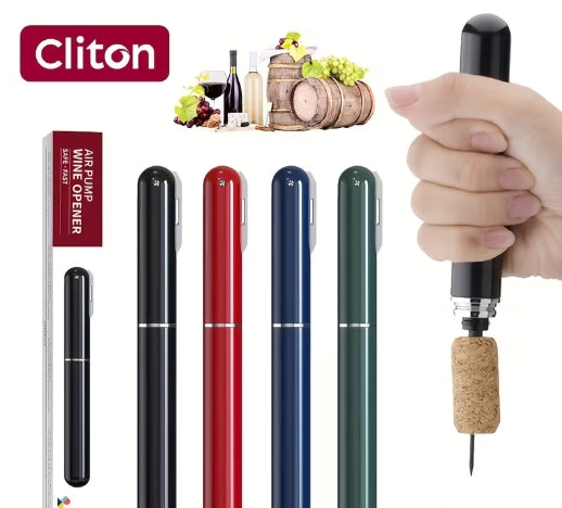 Portable Air Pressure Wine Bottle Opener
