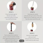 Portable Air Pressure Wine Bottle Opener