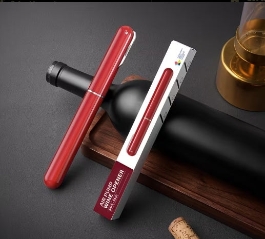 Portable Air Pressure Wine Bottle Opener