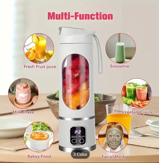 Portable USB Rechargeable Blender &amp; Juicer